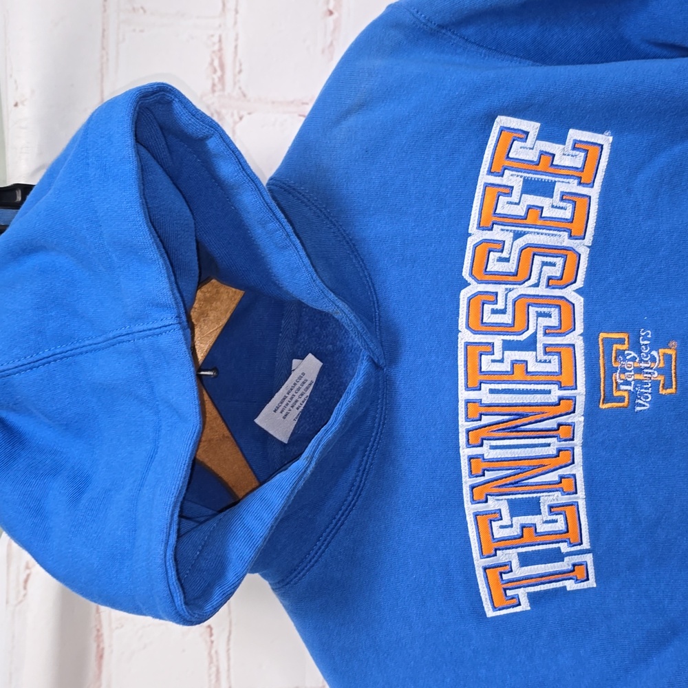 Castaways University Tennessee Volunteers Hoodie Sweatshirt Orange Embroidered - Picture 2 of 10